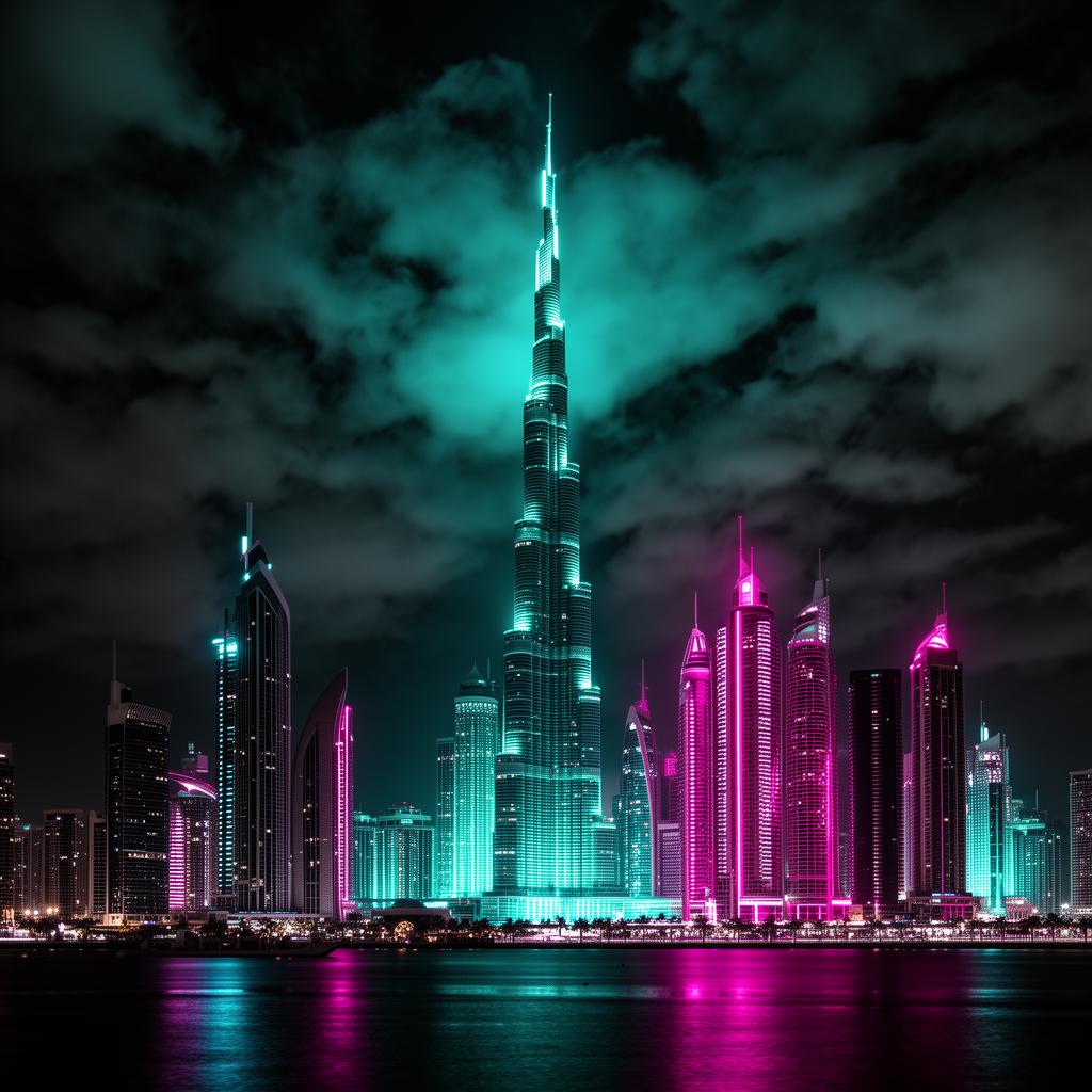 Desert dunes at sunset